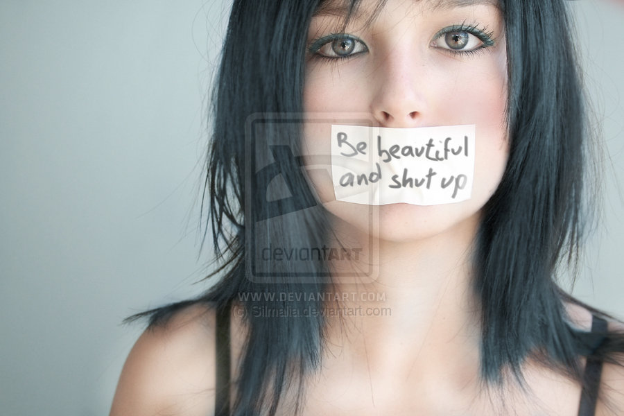 Dare To Be Beautiful Be beautiful and shut up by Silmalia Dare To Be Beautiful